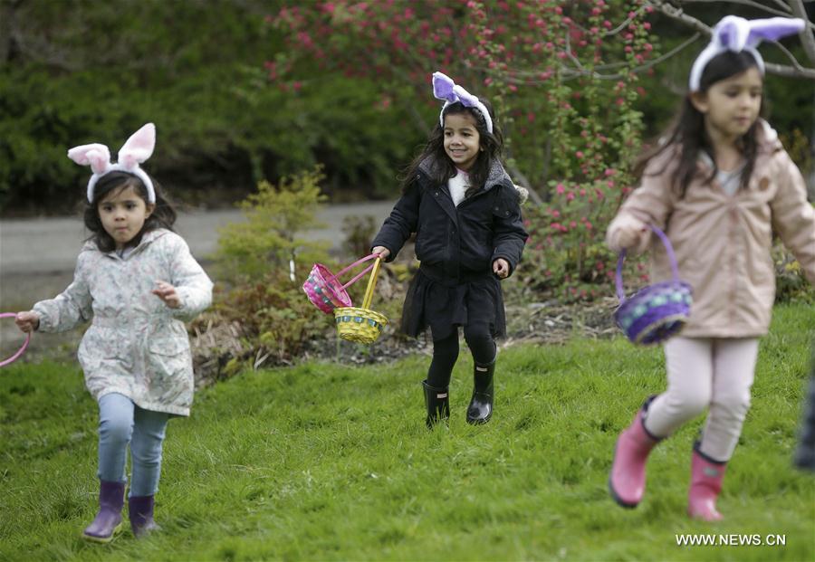 CANADA-VANCOUVER-EASTER-EGG HUNT