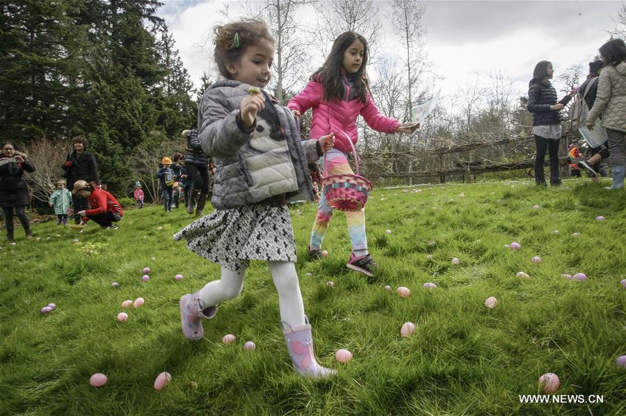 CANADA-VANCOUVER-EASTER-EGG HUNT