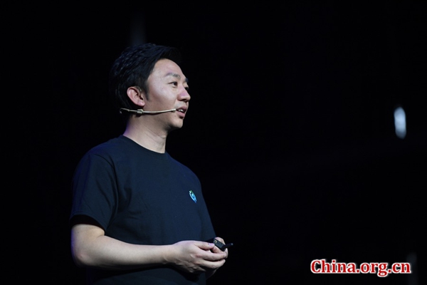 Li Zhifei, founder and CEO of Mobvoi [Photo/China.org.cn]
