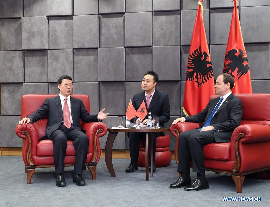 China, Albania agree to expand cooperation under Belt and Road, 16+1 framework
