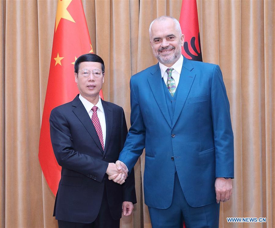 China, Albania agree to expand cooperation under Belt and Road, 16+1 framework