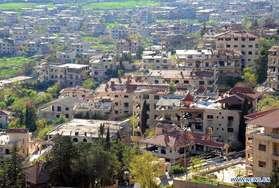 SYRIA-DAMASCUS-WESTERN COUNTRYSIDE-SIX TOWNS-FREE OF REBELS