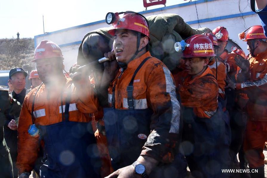 Miners Rescued 3 Days After Mine Flooding China Org Cn