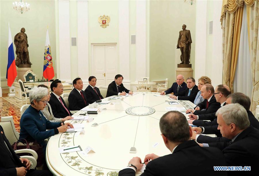 China, Russia eye stronger partnership as top Chinese legislator visits Moscow