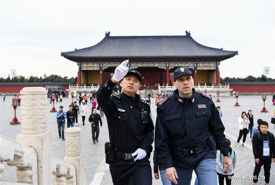 CHINA-ITALY-POLICE-JOINT PATROL (CN)