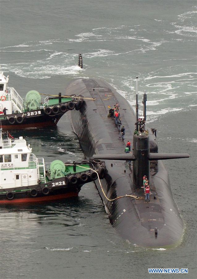 US Nuke-powered Submarine Arrives In S. Korea- China.org.cn