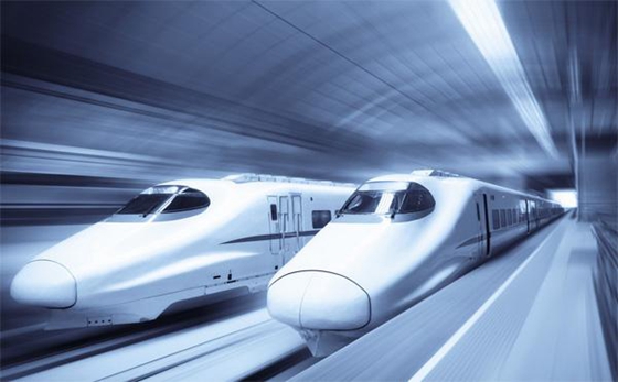 File photo shows high-speed rail in China. [Photo/Xinhua] 