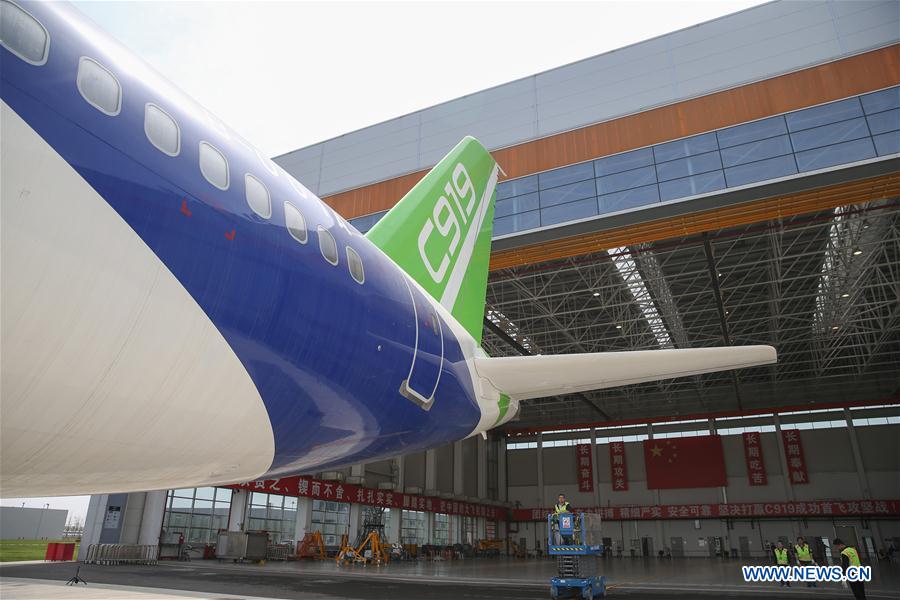 CHINA-SHANGHAI-C919-FLIGHT(CN)