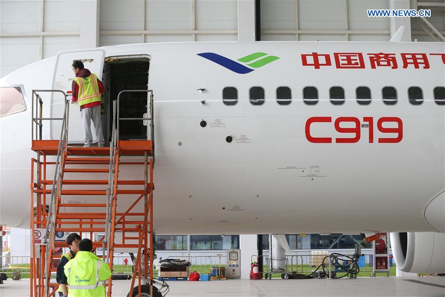 CHINA-SHANGHAI-PASSENGER JET-C919 (CN)