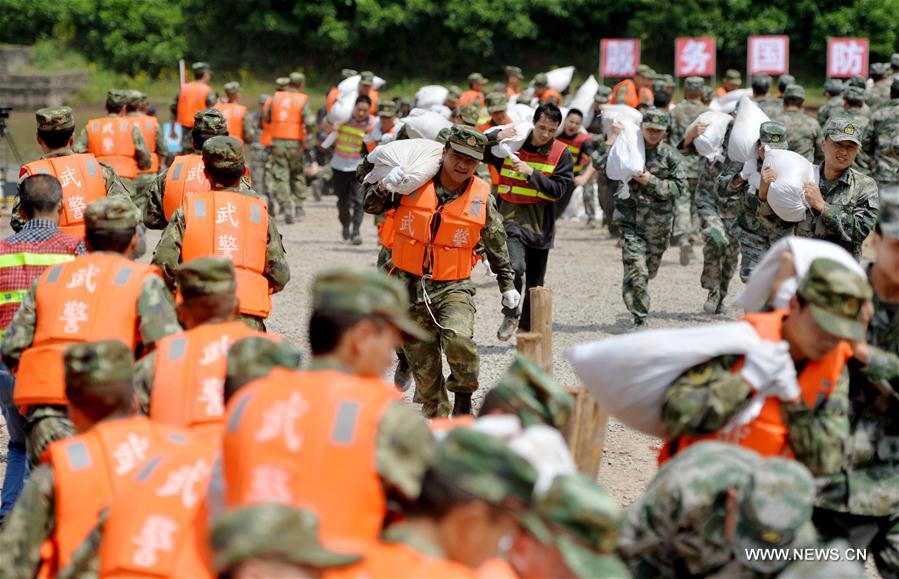 CHINA-CHONGQING-FLOOD-DRILL (CN)