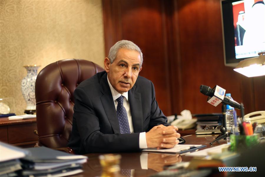 Egyptian Trade and Industry Minister Kabil gives interview to Xinhua on Belt and Road initiative