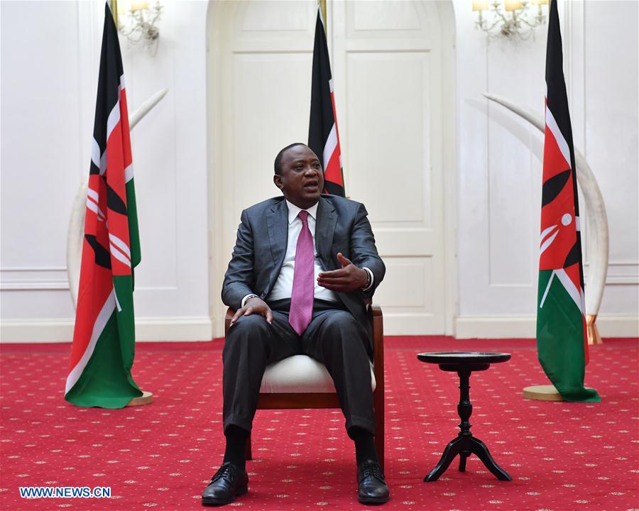 Kenyan president says B&R forum to revitalize Africa-China ties