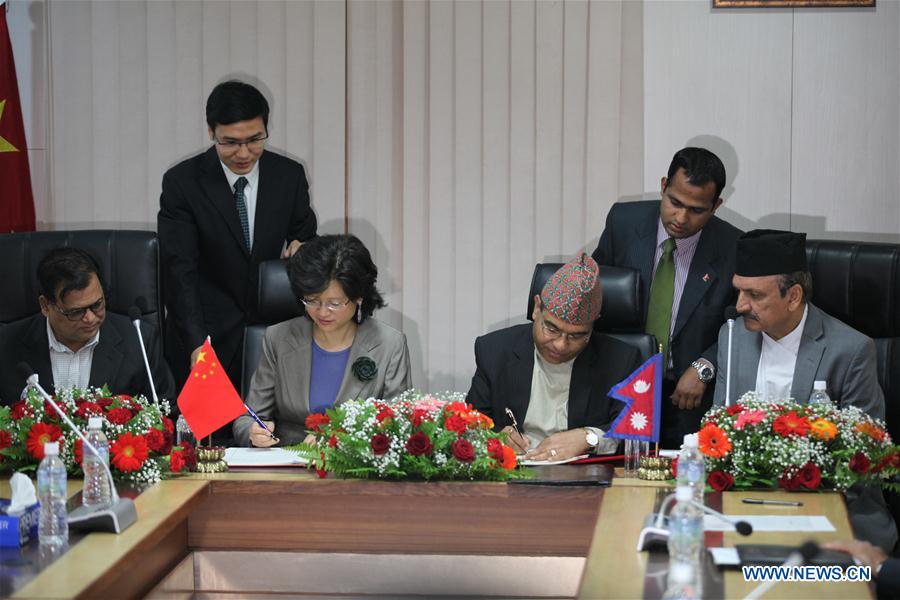 Nepal, China sign bilateral cooperation agreement under Belt and Road Initiative