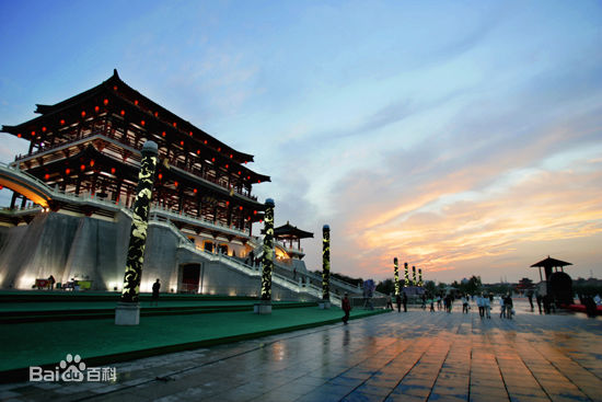 Xi'an, Shaanxi Province, one of the 'top 10 new first tier Chinese cities' by China.org.cn.