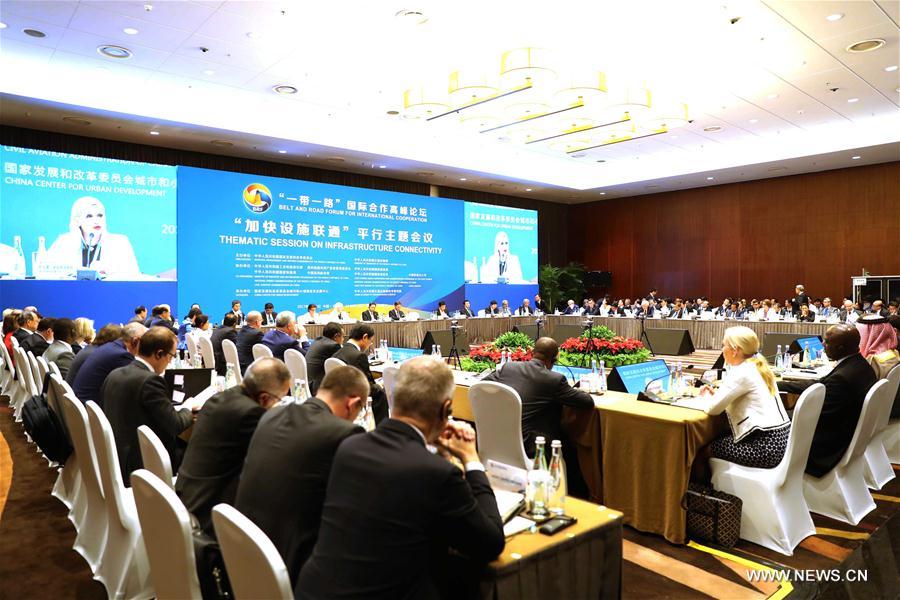 (BRF)CHINA-BEIJING-BELT AND ROAD FORUM-THEMATIC SESSIONS(CN)