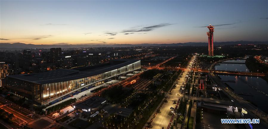 (BRF)CHINA-BEIJING-BELT AND ROAD FORUM-NIGHT VIEW (CN)