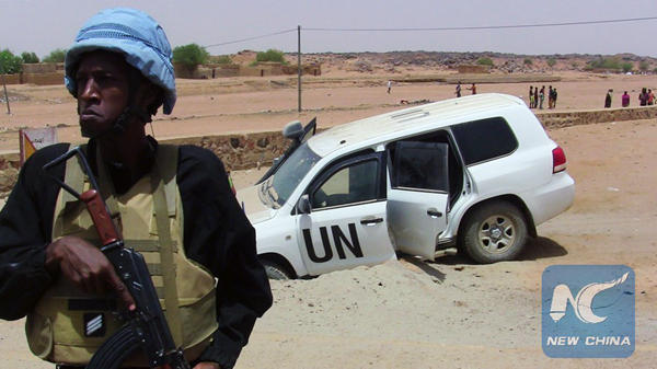 UN peacekeeping mission in Mali. [File photo / Xinhua]
