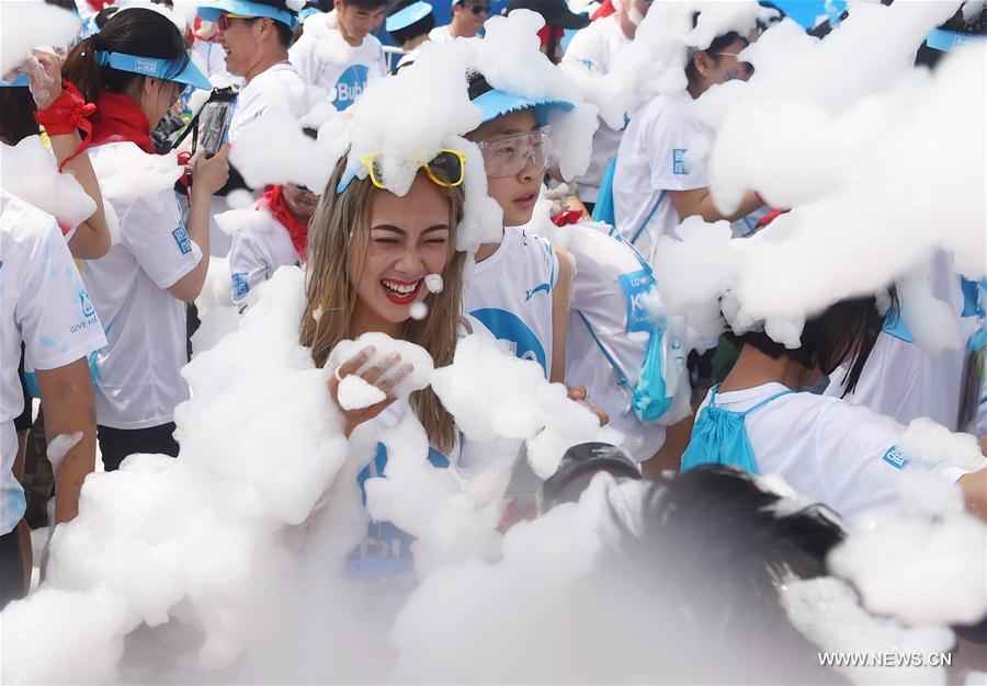 #CHINA-SHENYANG-BUBBLE RUN(CN)