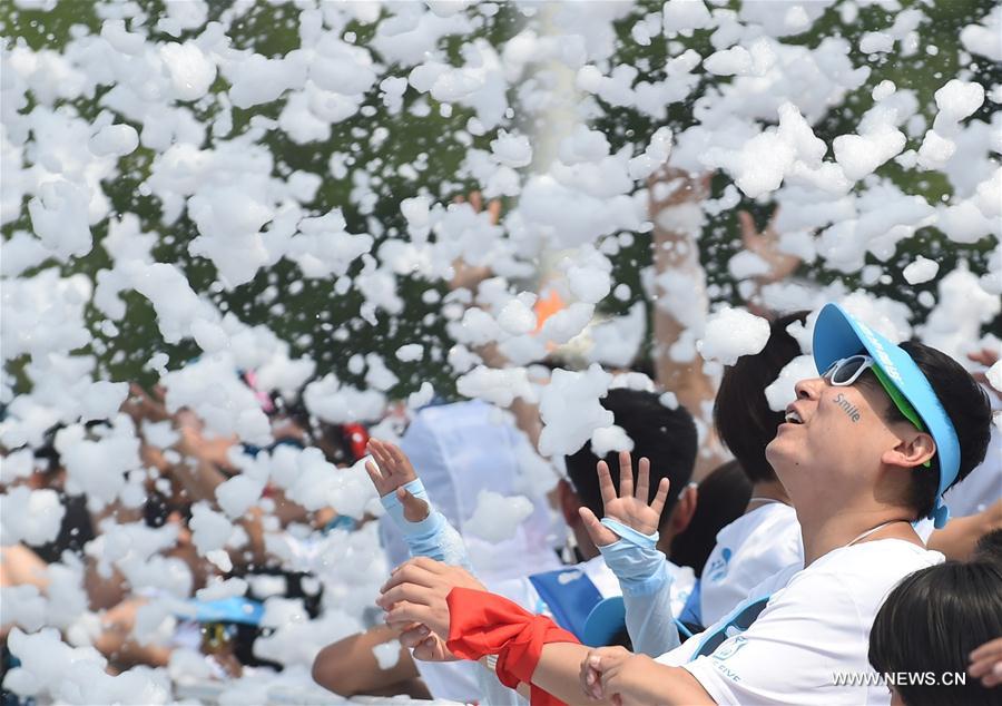 #CHINA-SHENYANG-BUBBLE RUN(CN)