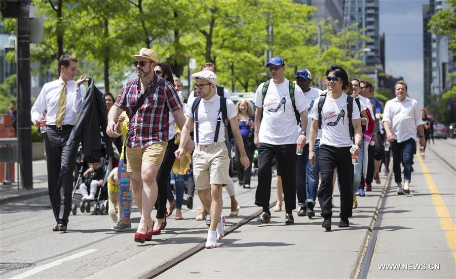 CANADA-TORONTO-WALK A MILE IN HER SHOES