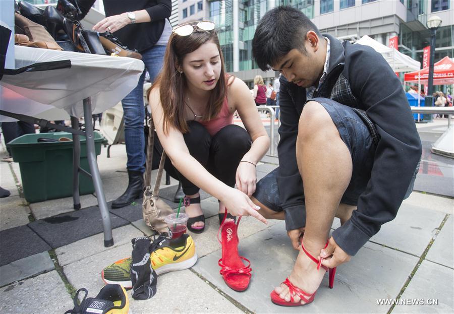 CANADA-TORONTO-WALK A MILE IN HER SHOES