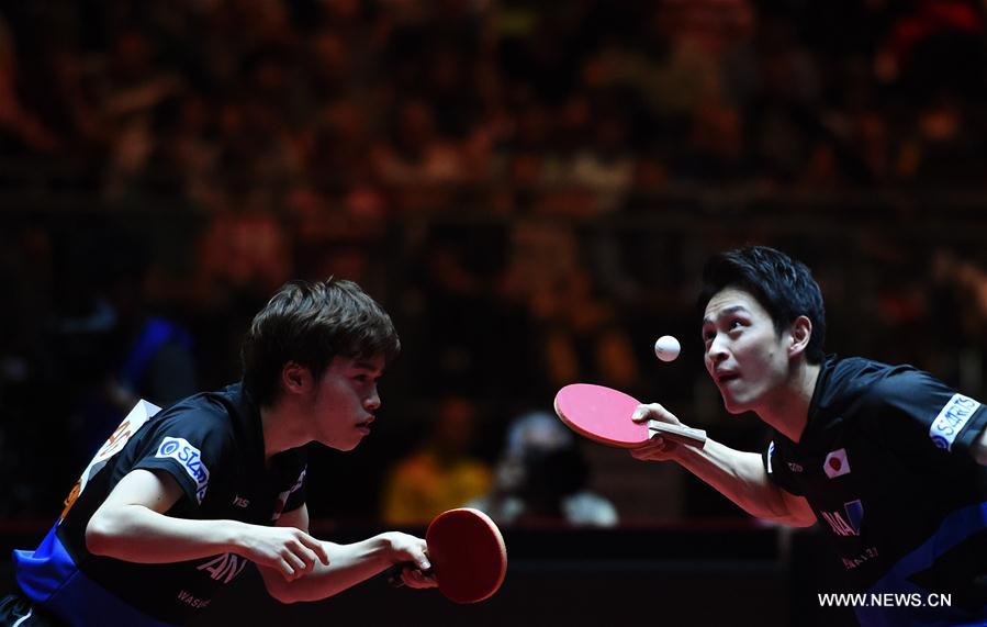 (SP)GERMANY-DUSSELDORF-TABLE TENNIS-WORLD CHAMPIONSHIPS-FINAL
