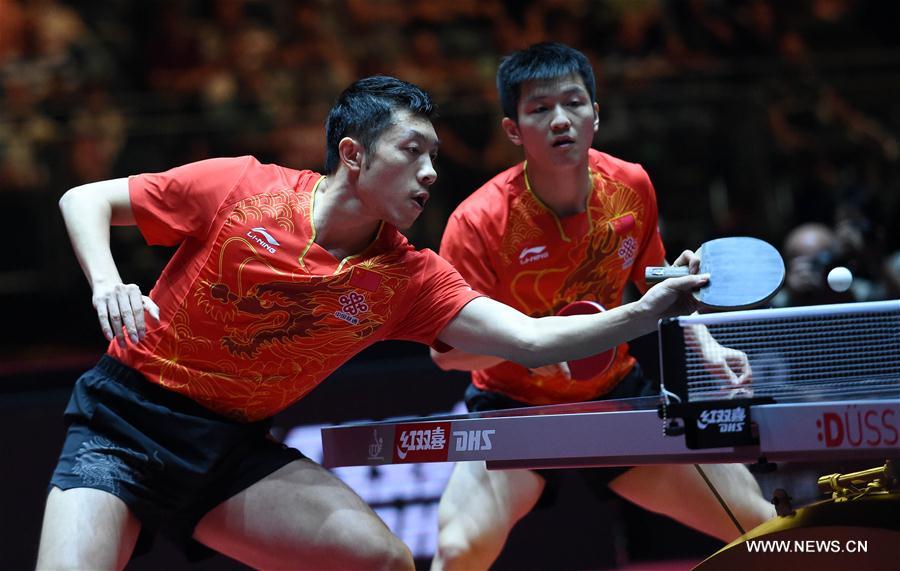 (SP)GERMANY-DUSSELDORF-TABLE TENNIS-WORLD CHAMPIONSHIPS-FINAL