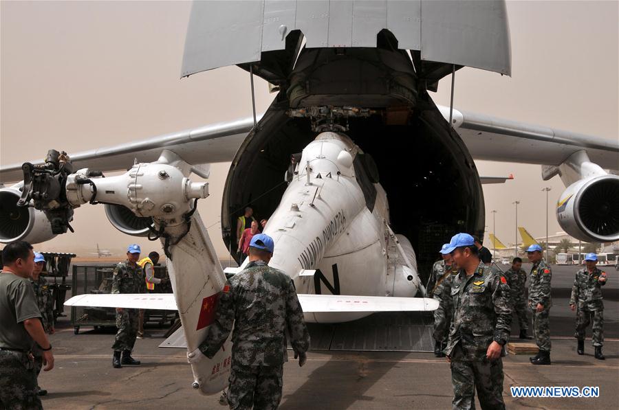 SUDAN-CHINA-HELICOPTER UNIT-DARFUR