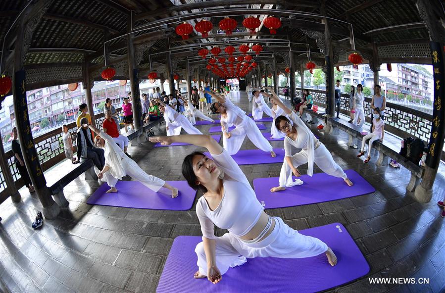 #CHINA-HUBEI-XUAN'EN-YOGA (CN)