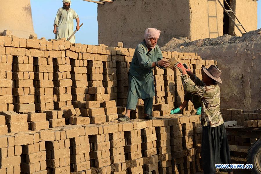 AFGHANISTAN-KANDAHAR-BRICK FACTORY