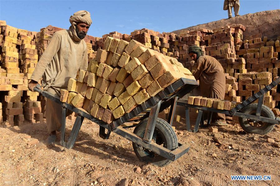 AFGHANISTAN-KANDAHAR-BRICK FACTORY