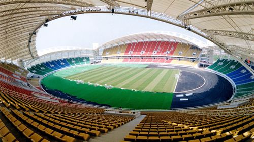 A stadium in Wuhan Sports Center [wuhansport.com]