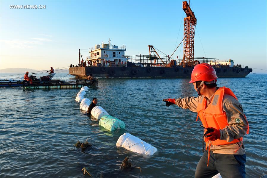 CHINA-FUJIAN-MEIZHOU ISLAND-UNDERSEA CABLE (CN)