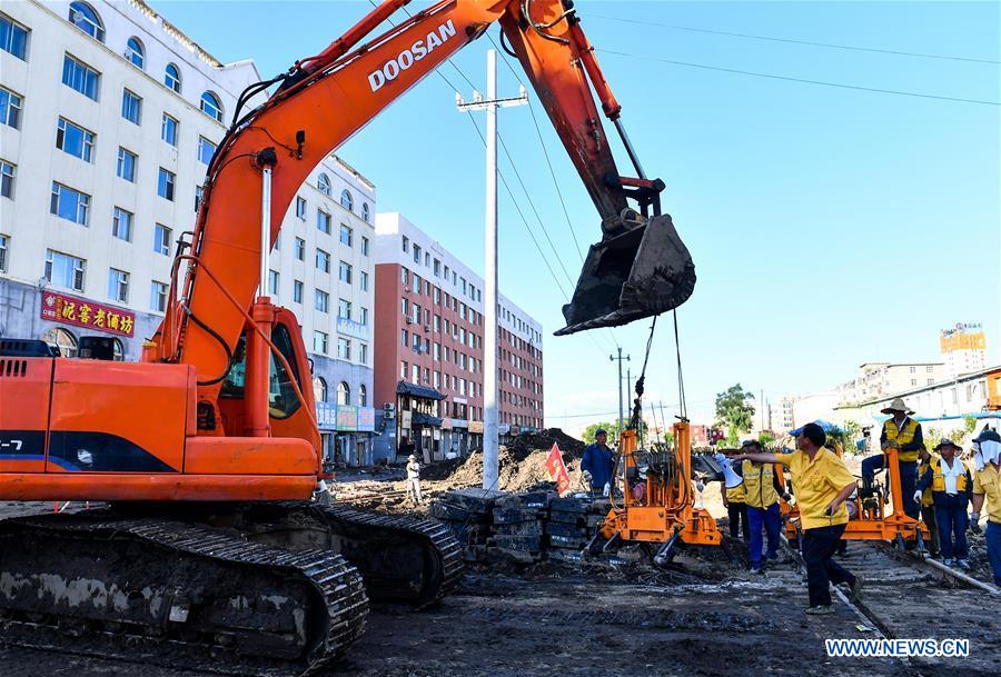 CHINA-JILIN-YONGJI-FLOOD-REBUILD (CN)