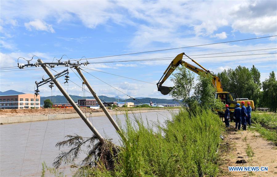 CHINA-JILIN-YONGJI-FLOOD-REBUILD (CN)