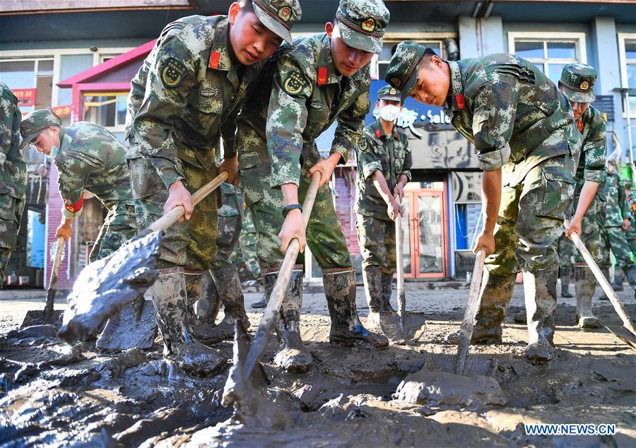 CHINA-JILIN-YONGJI-FLOOD-REBUILD (CN)