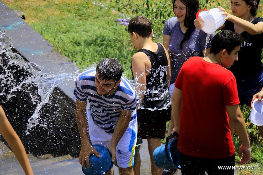 ARMENIA-YEREVAN-WATER FESTIVAL 