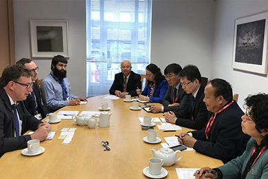 China's Tibetan delegation wraps up visit to Ireland