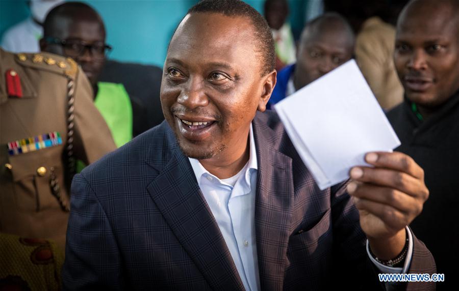 KENYA-PRESIDENTIAL ELECTION-UHURU KENYATTA-WINNING-FILE
