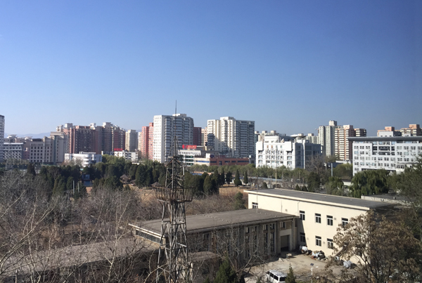 Beijing reports good air quality on Nov. 18, 2017. [Photo/China.org.cn]