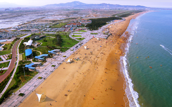 日照市万平口海滨风景区