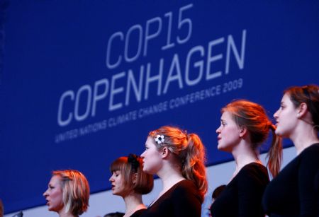 The 15th United Nations Climate Change Conference (COP15) opens at Bella Center in Copenhagen, capital of Demark, December 7, 2009. 