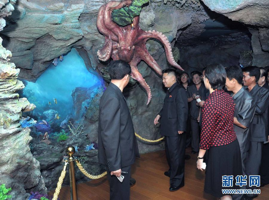 （请以此说明为准！！）（国际）（4）金正恩视察绫罗人民游乐园