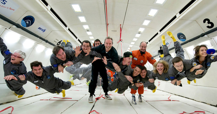 最近欧洲首推太空失重飞行