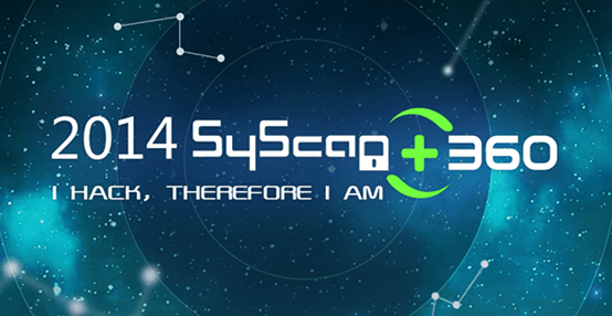 亞洲頂級資訊安全峰會2014SyScan360七月舉行