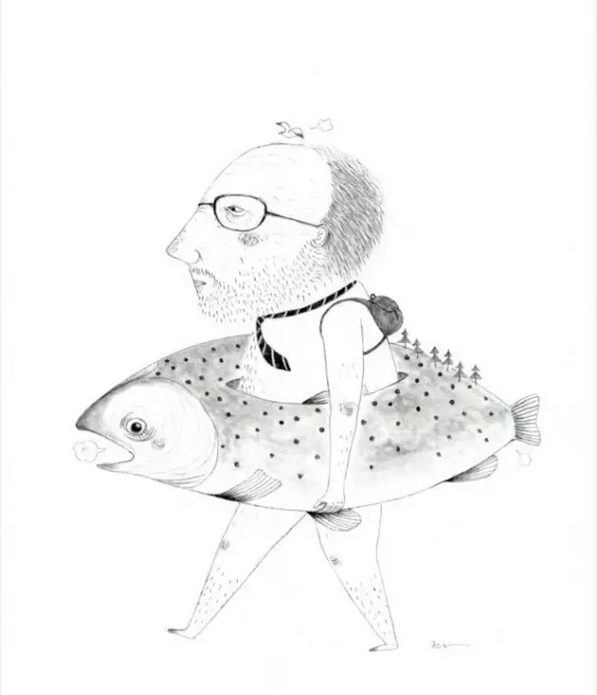 安伯托?艾柯：带着鲑鱼去旅行