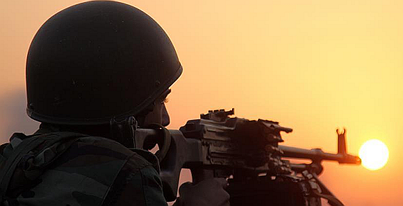 組圖：伊拉克庫爾德武裝收復巴希加鎮