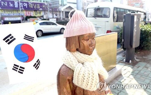 '慰安妇少女像'激发韩日矛盾 美国或扮演'仲裁者'