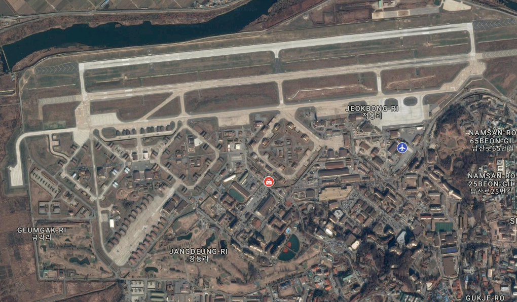 高清乌山空军基地卫星图全貌121