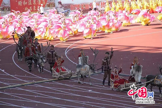 内蒙古自治区第九届少数民族传统体育运动会开幕 内蒙古自治区第九届少数民族传统体育运动会开幕